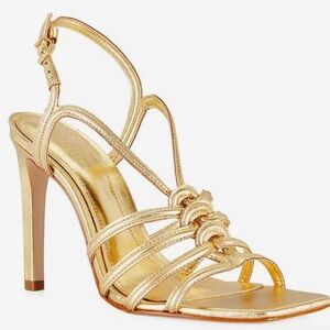 Schutz
Octavia 115MM Strappy Metallic Leather
Sandals
